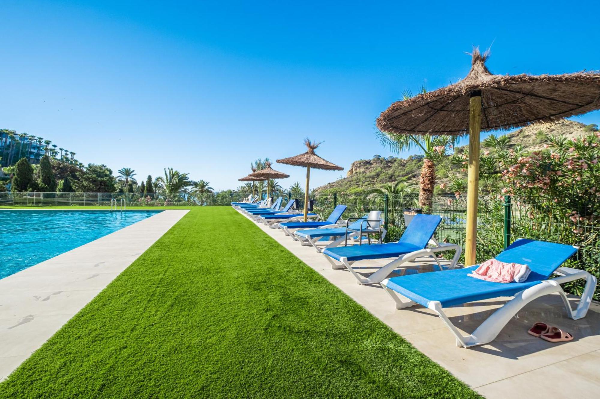 Eurotennis 1009-1 Paradise Beach Apartment Villajoyosa Bagian luar foto